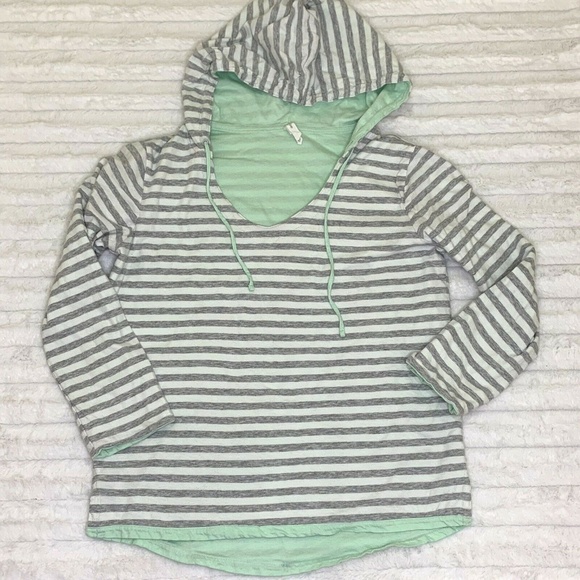 Gap Reversible‎ Thin Hoodie Pullover Top - Picture 1 of 4